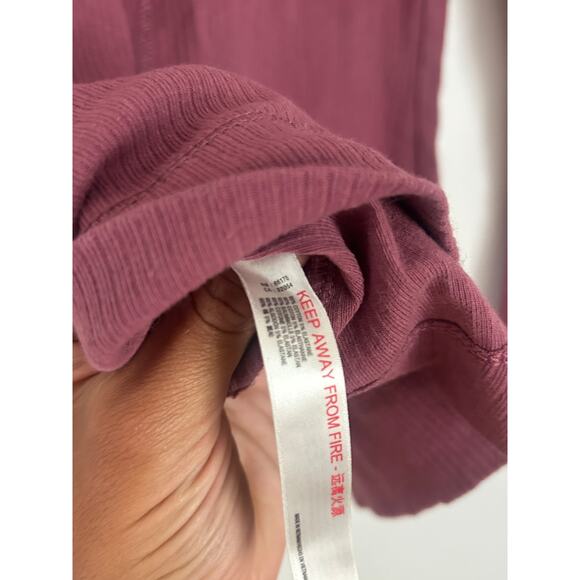 Free People Intimately Pink Sydney Layering Top in Smokey Wings Small - Picture 7 of 9